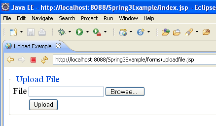 Spring 3 MVC File Upload, Spring MVC File Upload