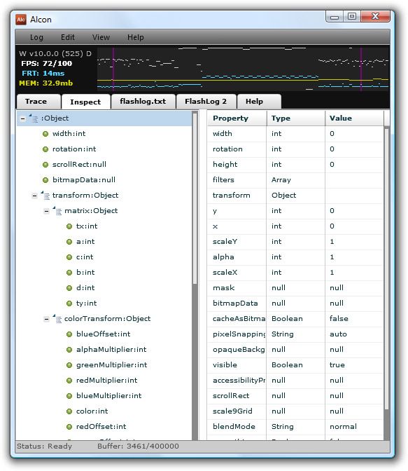 开源的ActionScript调试工具-Alcon 3