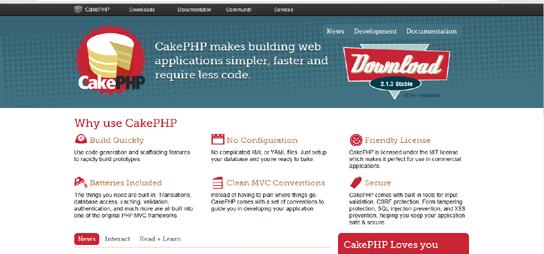 2012年最受欢迎的 PHP 框架