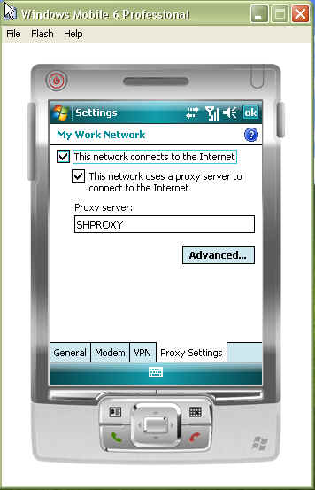 Windows Mobile模拟器如何访问网络的设置