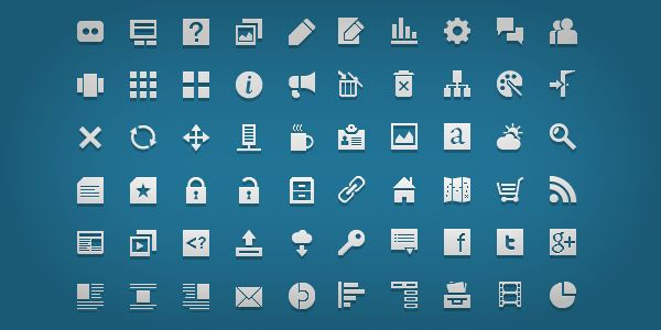 Flat Icons & Icon Fonts