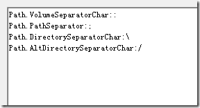Path.VolumeSeparatorChar::