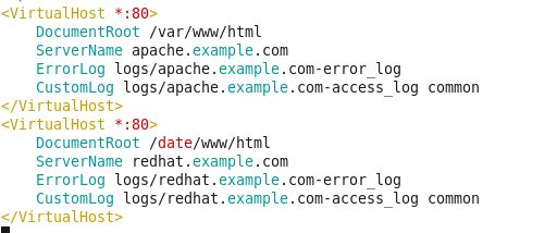《Apache之虚拟主机的配置》——RHEL6.3