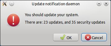 〖Linux〗干掉Kubuntu烦人的软件升级提示“Update notification daemon”，Your should update ..