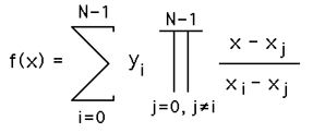 Interpolation methods