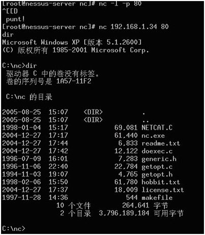 netstat/nmap/netcat用法