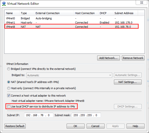 [Linux技巧]固定Vmware下CentOS的IP