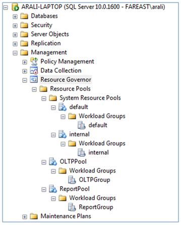 Handling workloads on SQL Server 2008 with Resource Governor