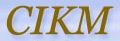 CIKM logo