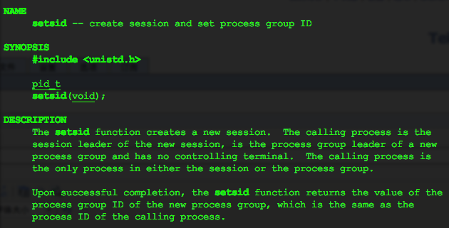linux之setsid