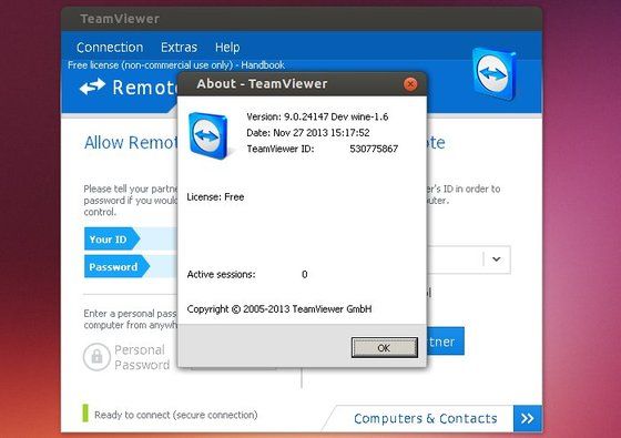 [Ubuntu] Install teamviewer9 on Ubuntu14.04_x64