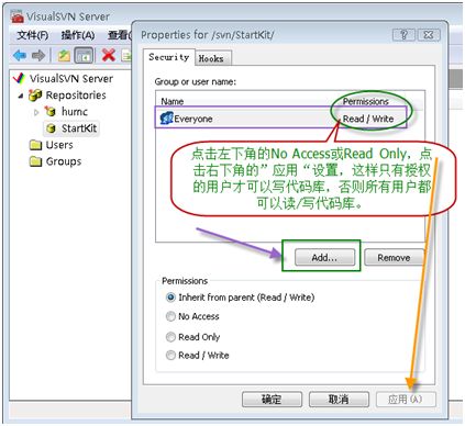 VisualSVN Server的windows 2003配置和使用方法(图文并茂)