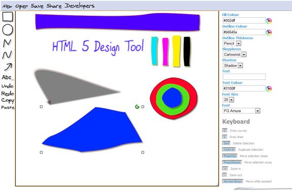 10个超棒的HTML5素描及绘画设计工具（自JavaEye）