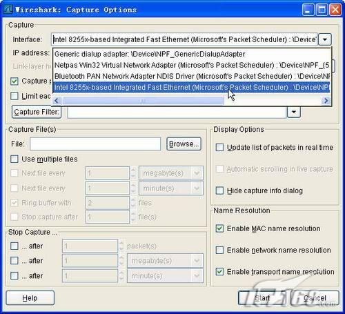 网络管理工具:Wireshark