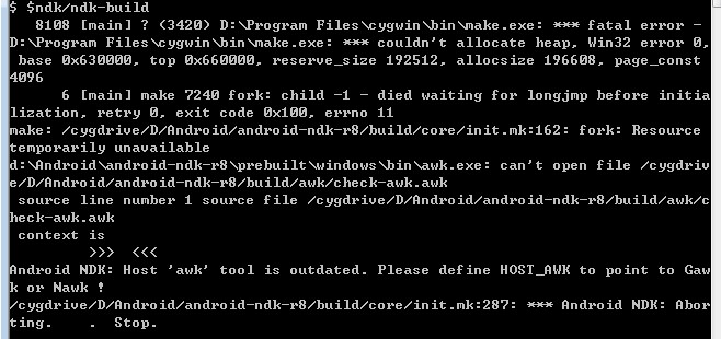 Compile android NDK without Eclipse