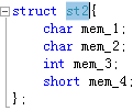 C或C++中struct内存对齐计算精简方案