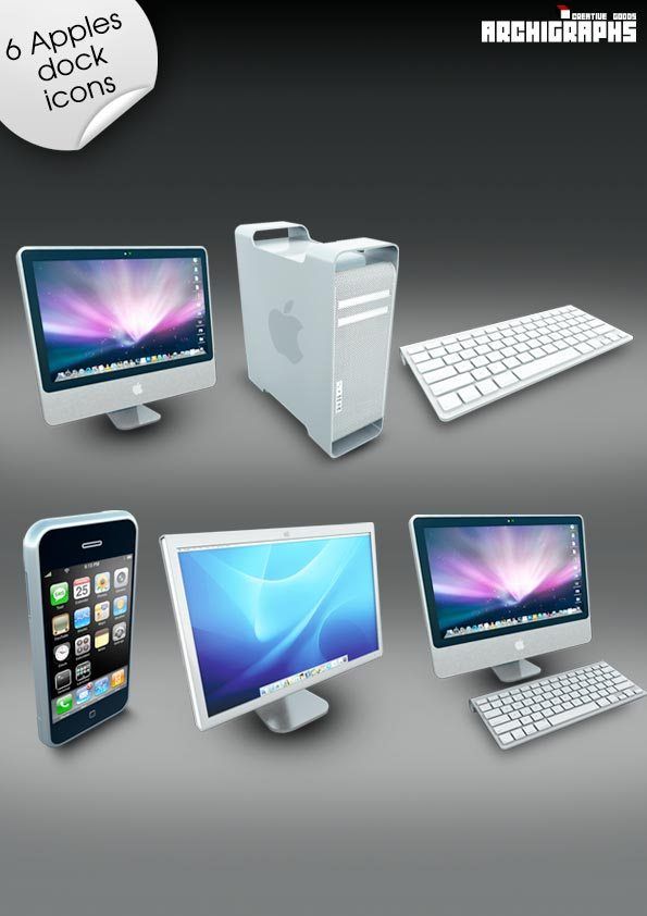 Apple Dock Icons