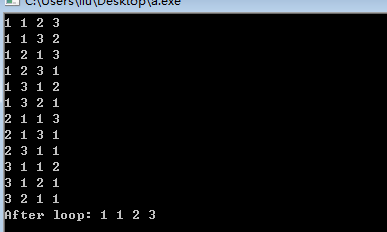 C++ 全排列函数 std::next_permutation与std::prev_permutation