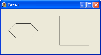 WinAPI: PolyPolygon - 绘制一组多边形