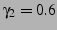 $ \gamma_{2}=0.6$