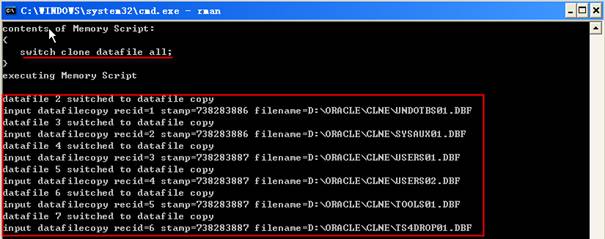 17.Oracle10g服务器管理恢复--RMAN复制数据库(练习30)