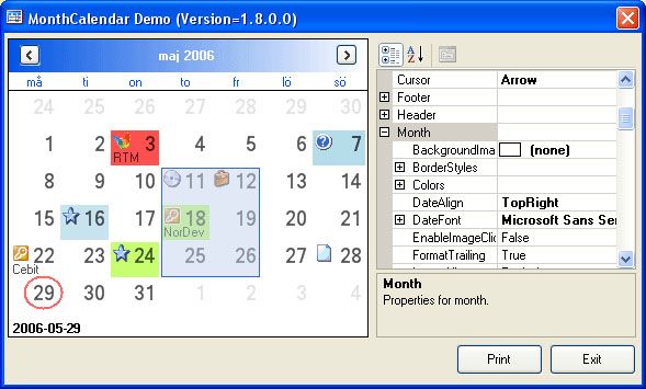 CodeProject每日精选: Date/Time controls 控件推荐