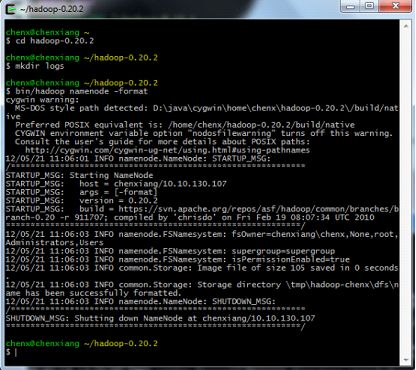 在windows系统中安装hadoop
