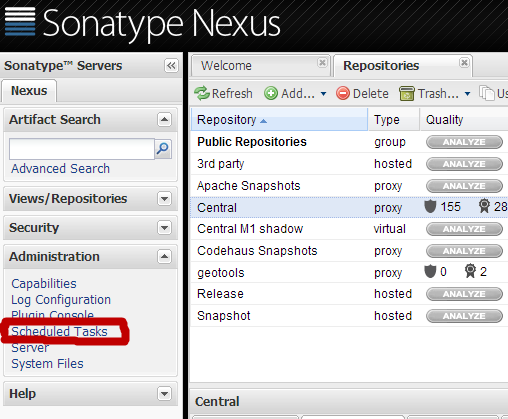 Sonatype Nexus高级配置