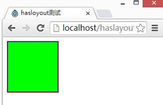 haslayout