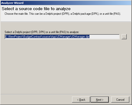 Pascal Analyzer 4 代码分析使用简要说明