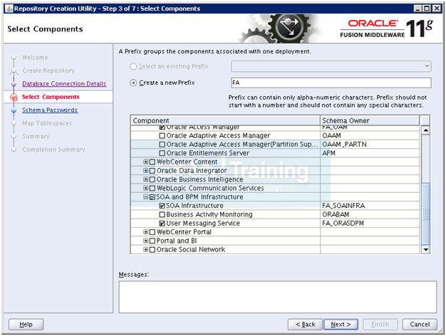 Run Repository Creation Utility (RCU) for Oracle Identity Management components