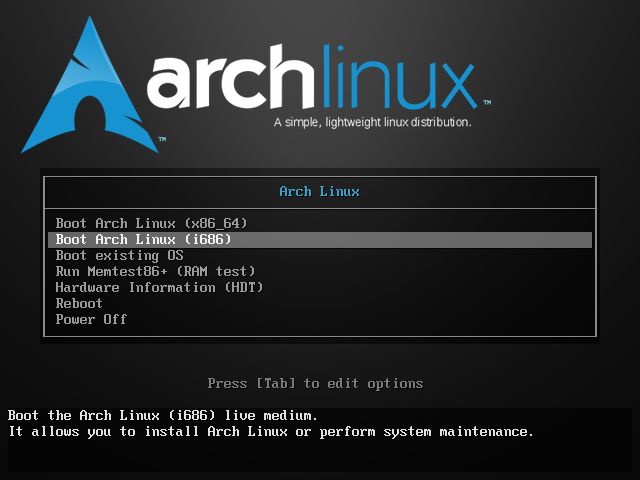 VMware 安装Arch Linux记录