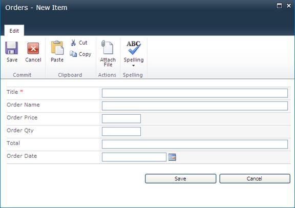 SharePoint 技巧系列: 改变输入字段顺序