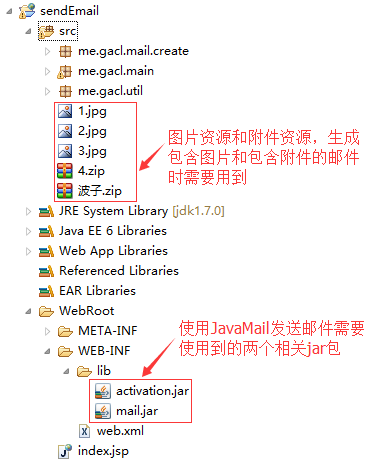 JavaWeb学习总结(五十二)——使用JavaMail创建邮件和发送邮件