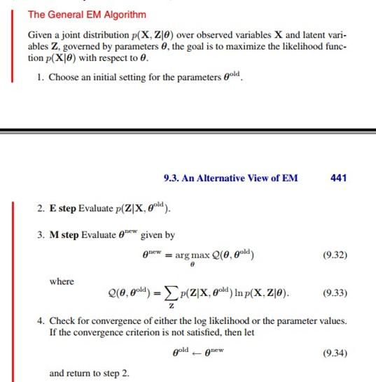 PRML读书会第九章 Mixture Models and EM（Kmeans，混合高斯模型，Expectation Maximization）