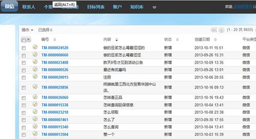 微信CRM六大模块的详解