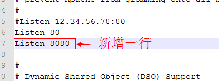 修改wamp apache 默认端口