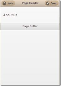 easy Html5 - Jquery Mobile之ToolBars(Header and Footer)