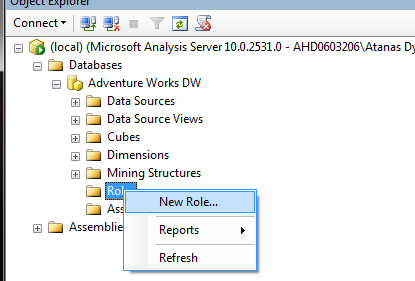 How to set up XMLA HTTP Access for SQL Server Analysis Service 2008 and access the Adventure Works 2008 from an DV