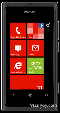 Windows Phone 7 模拟器外观下载——Nokia Lumia 800