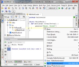 Getting Started with IntelliJ IDEA Scala Plugin