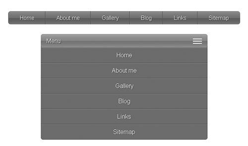 Responsive Mobile Menu 手机插件 jQuery插件