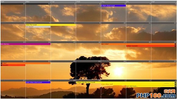 JQuery Frontier Calendar