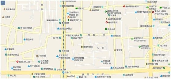 地图配色及网络地图比较
