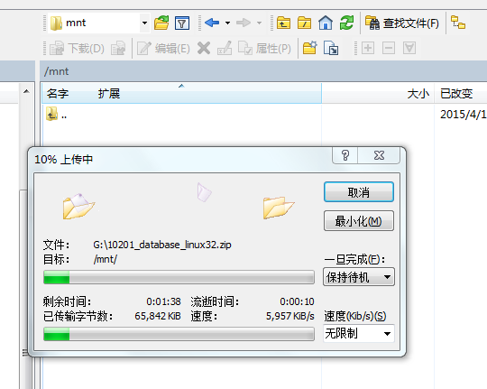 Red Hat Enterprise Server 5.8+oracle10g（中文界面）安装