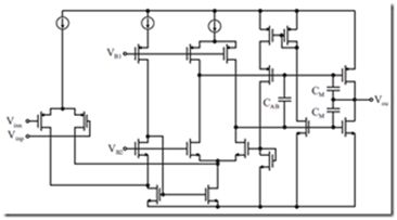 class-ab stage with miller compensation