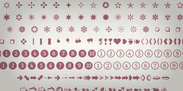 Flat Icons & Icon Fonts