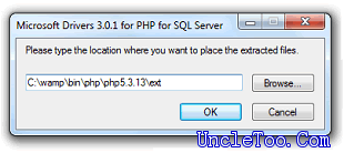 wamp server中配置php访问sqlsever