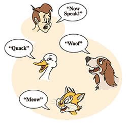 Animals: how any OO concept is described.